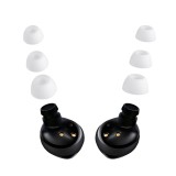 Set 6 Varfuri de schimb pentru casti Samsung Galaxy Buds 2, Kwmobile, Alb, Silicon, 56546.02