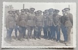 OFITERI ROMANI , FOTOGRAFIE DE GRUP , FORMAT CARTE POSTALA , INTERBELICA