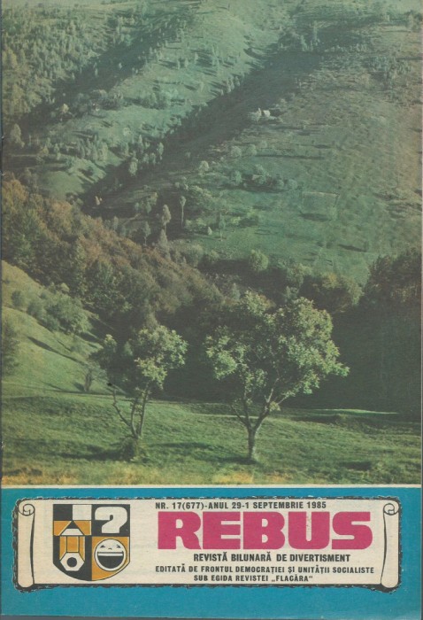 Revista Flacara Rebus nr. 17 / 1 septembrie 1985