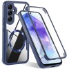 Husa 360&Atilde;&sbquo;&Acirc;&deg; Samsung Galaxy S23 FE Techsuit ColorVerse MagSafe, albastru