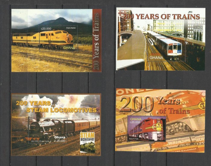 GHANA 2005 TRANSPORT TRENURI LOCOMOTIVE