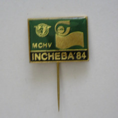 M3 N4 31 - insigna - inscriptia INCHEBA 1984