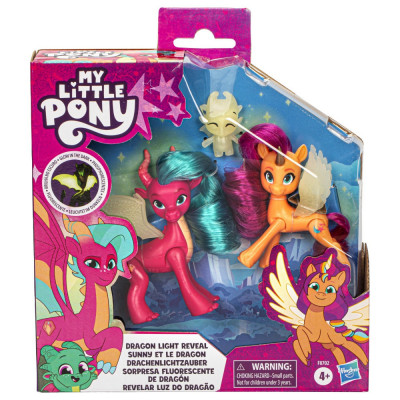 MY LITTLE PONY SET 2 FIGURINE DEZVALUIREA DRAGONULUI foto