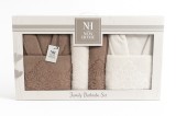 Cumpara ieftin Set Cadou Luxury , 2 Halate + 4 Prosoape Asortate