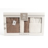 Set Cadou Luxury , 2 Halate + 4 Prosoape Asortate