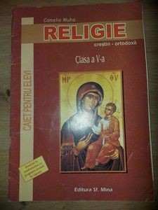 Religie clasa a 5-a Caiet pentru elevi - Camelia Muha foto