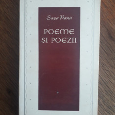 Poeme si poezii - Sasa Pana / R4P2F