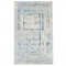 Covor DOMINO PLUS DS02B, polipropilena/poliester, gri/albastru, 200 x 300 cm