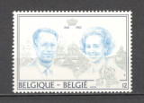 Belgia.1985 Nunta de Argint Regele Baudouin si Regina Fabiola MB.298, Nestampilat