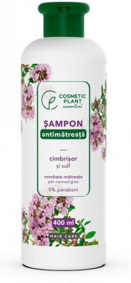 Sampon antimatreata cu cimbrisor si sulf 400ml cosmetic plant foto