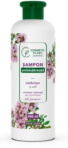 Sampon antimatreata cu cimbrisor si sulf 400ml cosmetic plant