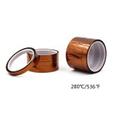 Banda pentru temperaturi ridicate Kapton tape latime 35mm lungime 33m