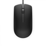 MOUSE DELL, PC sau NB, cu fir, USB, optic, 1000 dpi, butoane/scroll 3/1, , negru, &quot;570-AAIS&quot; (timbru verde 0.18 lei)