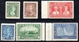 Canada, colonii, jubileul de argint - 25 de ani de domnie a regelui George V, 1935, MNH