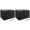 Gossi huse mobilier gradina, 2 buc., 8 ocheti, 140 x 70 x 90 cm