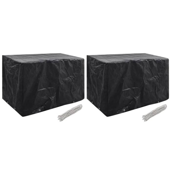 Gossi huse mobilier gradina, 2 buc., 8 ocheti, 140 x 70 x 90 cm