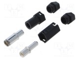 Conector alimentare DC mufă tată-mamă 1 pin 130A 500V DONGGUAN QS