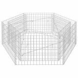 Cumpara ieftin Strat inaltat gabion hexagonal, 160 x 140 x 50 cm
