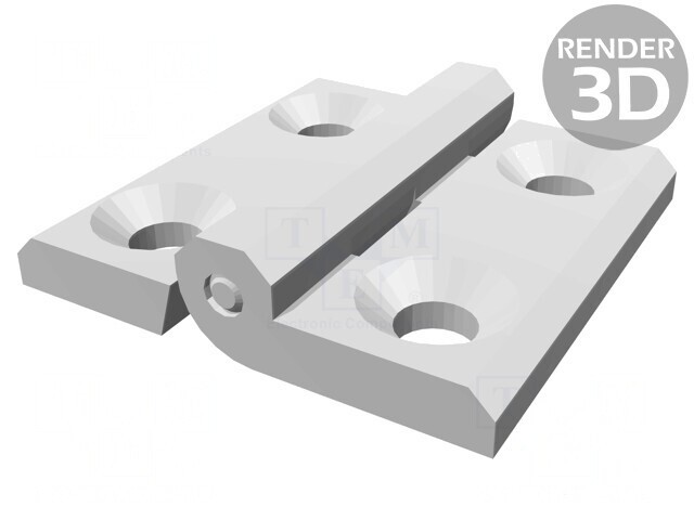 Balama Albă din Tehnopolimer PA 30mm