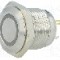 Intrerupator anti-vandalism, OFF-(ON), &Oslash;16mm, ONPOW, GQ16F-10E/J/B/12V/S