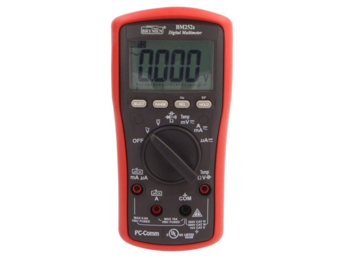 Multimetru Digital LCD BM252S