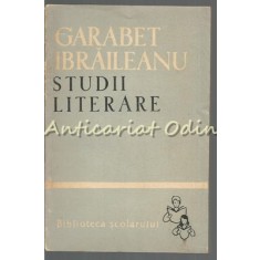 Studii Literare - Garabet Ibraileanu