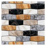 10 x placi tapet autocolant 3d cu imitatie de marmura asimetrica, pentru perete bucatarie sufragerie, usor de curatat, rezistent la apa, autoadeziv,