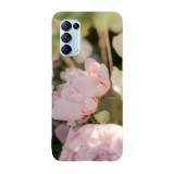Husa compatibila cu Oppo Find X3 Lite model Chinese peony flower, Silicon, TPU, Viceversa, Transparent, Carcasa