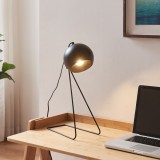 Lampa de masa Oldibro din metal, neagra, 45x28x15 cm, [lux.pro]