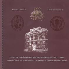 2011 Romania - Album filatelic Biblioteca Astra Sibiu LP 1908 b, bloc numerotat