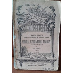Istoria literaturii rusesti - Louis Leger
