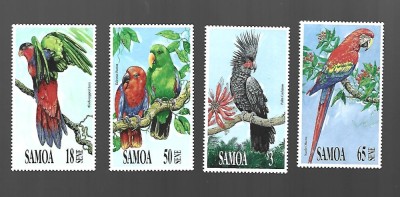 samoa pasari mnh foto