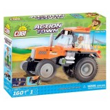 Set de construcții Cobi Action Town, Tractor, 160 piese