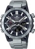 Ceas Barbatesc Casio Edifice ECB-2000D-1AEF Bluetooth, Conectare Smartphone, Inox, 48mm, Quartz, Hibrid, 20ATM