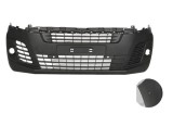 Bara fata Citroen Jumpy, 06.2016-; Peugeot Expert, 06.2016-, cu gauri pentru Senzori de parcare (PDC); negru; cu gaura pentru lampa de ceata, Afterma