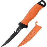 Cutit file de bucatar Foxter, ideal pentru pescari, 27 cm, maner caciucat ergonomic