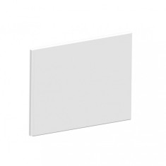 Panou lateral scurt pentru cada asimetrica Kerra Barbade 100 cm, acril sanitar