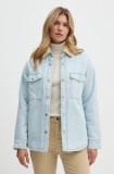 Levi&#039;s jachetă cămașă din amestec de l&acirc;nă de tranzitie