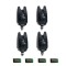 Set 4 senzori pescuit Carp expert cu baterii de 9v incluse