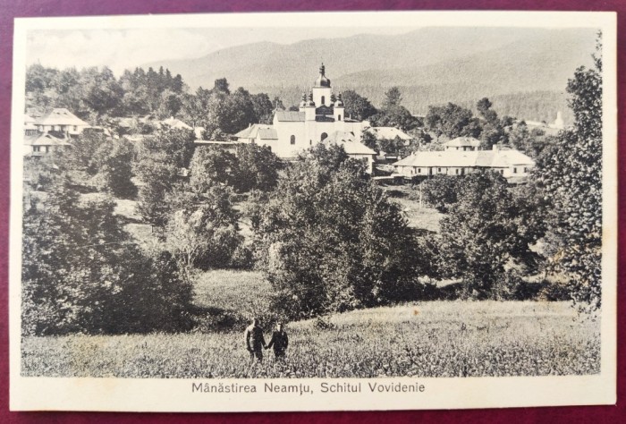 Manastirea Neamtu - Schitul Vovidenie - printata, necirculata, Fotograf L. Herscovici Tg. Neamt