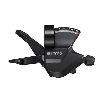 Maneta schimbator dreapta 8 viteze Shimano Altus ASLM3158RA, RAPIDFIRE PLUS, 2050 mm, negru Ultimate FactoryBikes foto