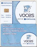 Bnk card Cartela telefonica 2002 - Voces 2 - RO-ROM-0148