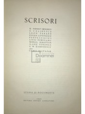 Scrisori catre Camil Baltazar (Editia: 1965) foto