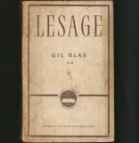 GIL BLAS - VOL. II - LESAGE, EDITURA PENTRU LITERATURĂ ȘI ARTĂ