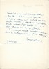 A3259N Document scris și semnat olograf de Benedict Corlaciu, 1969