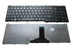 Tastatura Laptop Toshiba Satellite L670D Neagra US foto