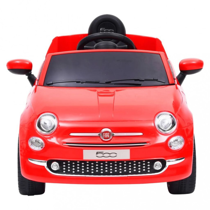 Masina electrica pentru copii Fiat 500, rosu