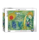 Cumpara ieftin Puzzle Eurographics - Marc Chagall: The Lovers of Vence, 1000 piese