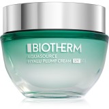 Biotherm Aquasource Hyalu Plump Cream crema de fata hidratanta SPF 30 50 ml