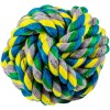 Jucărie C&acirc;ini, Minge Fr&acirc;nghie, Diametru 8cm, Multicolor, Oem